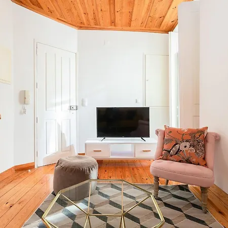 River View 1bdr In Alfama Close To Tram 아파트 리스본
