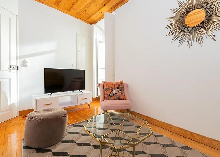 شقة River View 1bdr In Alfama Close To Tram Lisboa